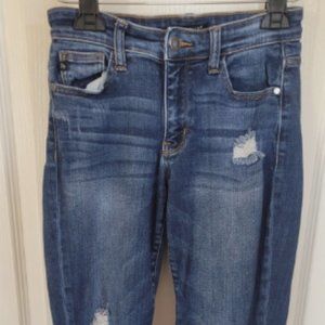 NWT Judy Blue Distressed Slim Fit Jeans